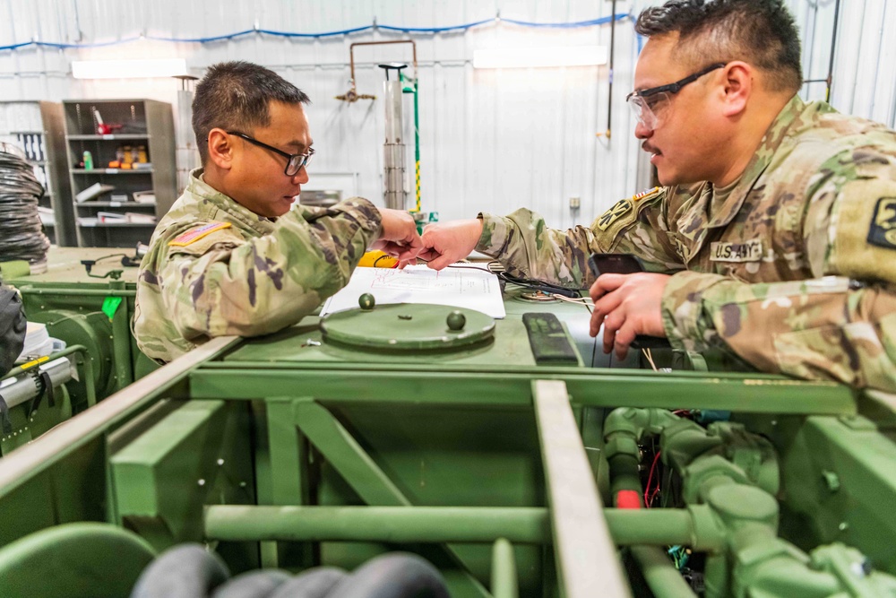 91J10 Quartermaster and Chemical Equipment Repairer Course at Fort McCoy