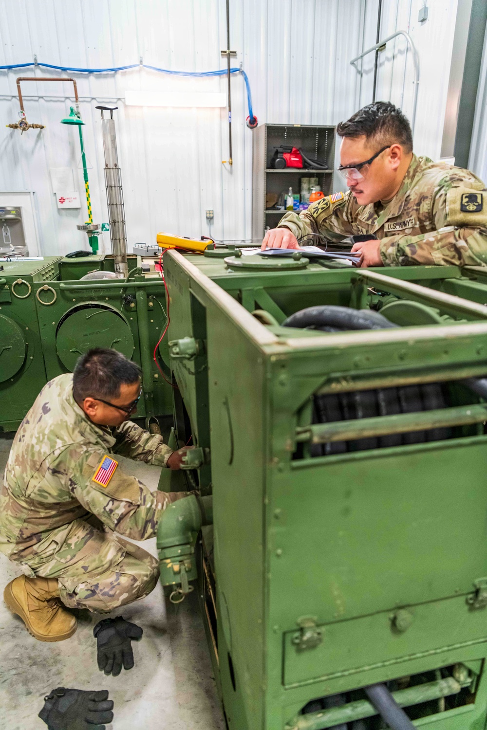91J10 Quartermaster and Chemical Equipment Repairer Course at Fort McCoy