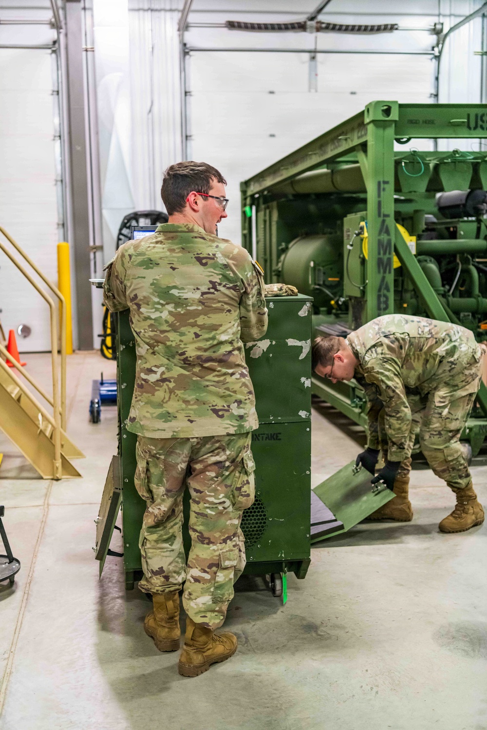 91J10 Quartermaster and Chemical Equipment Repairer Course at Fort McCoy