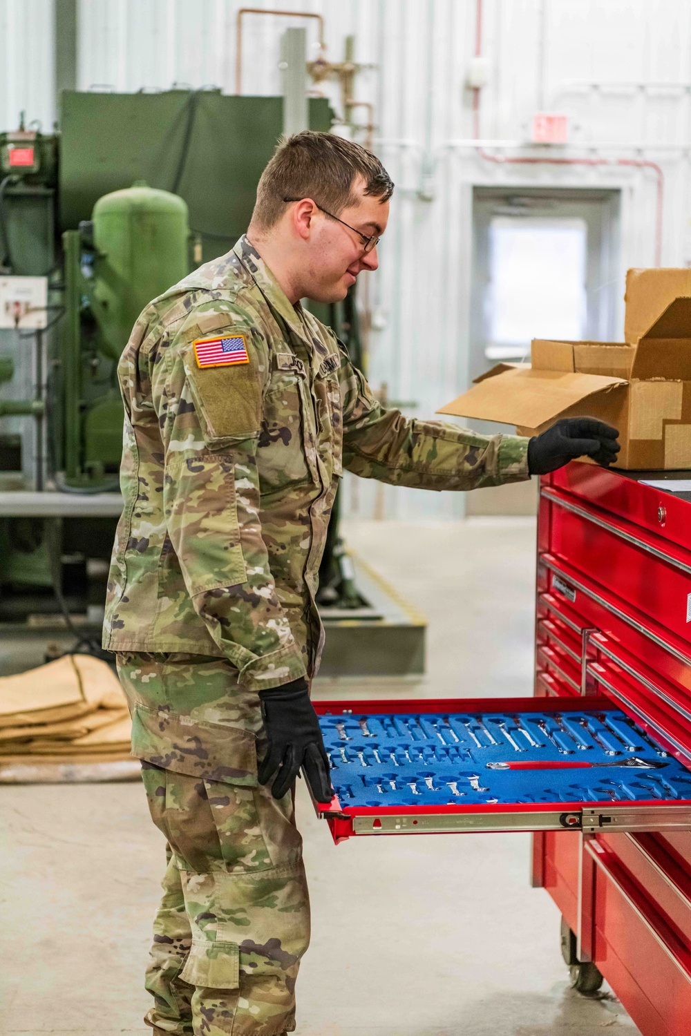 91J10 Quartermaster and Chemical Equipment Repairer Course at Fort McCoy