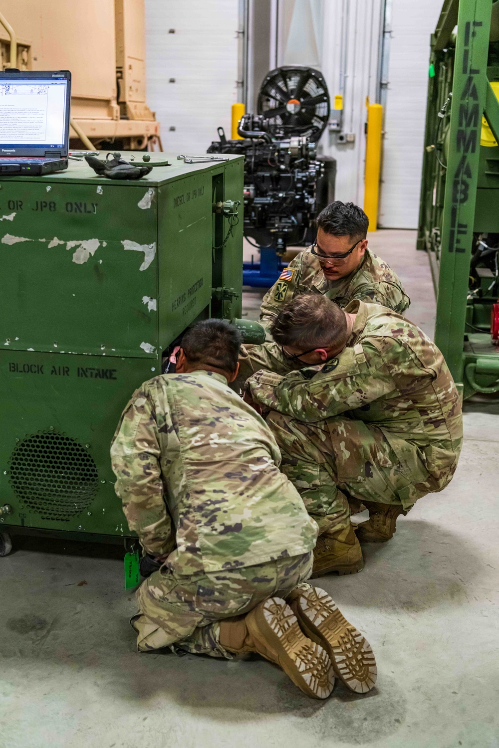 91J10 Quartermaster and Chemical Equipment Repairer Course at Fort McCoy