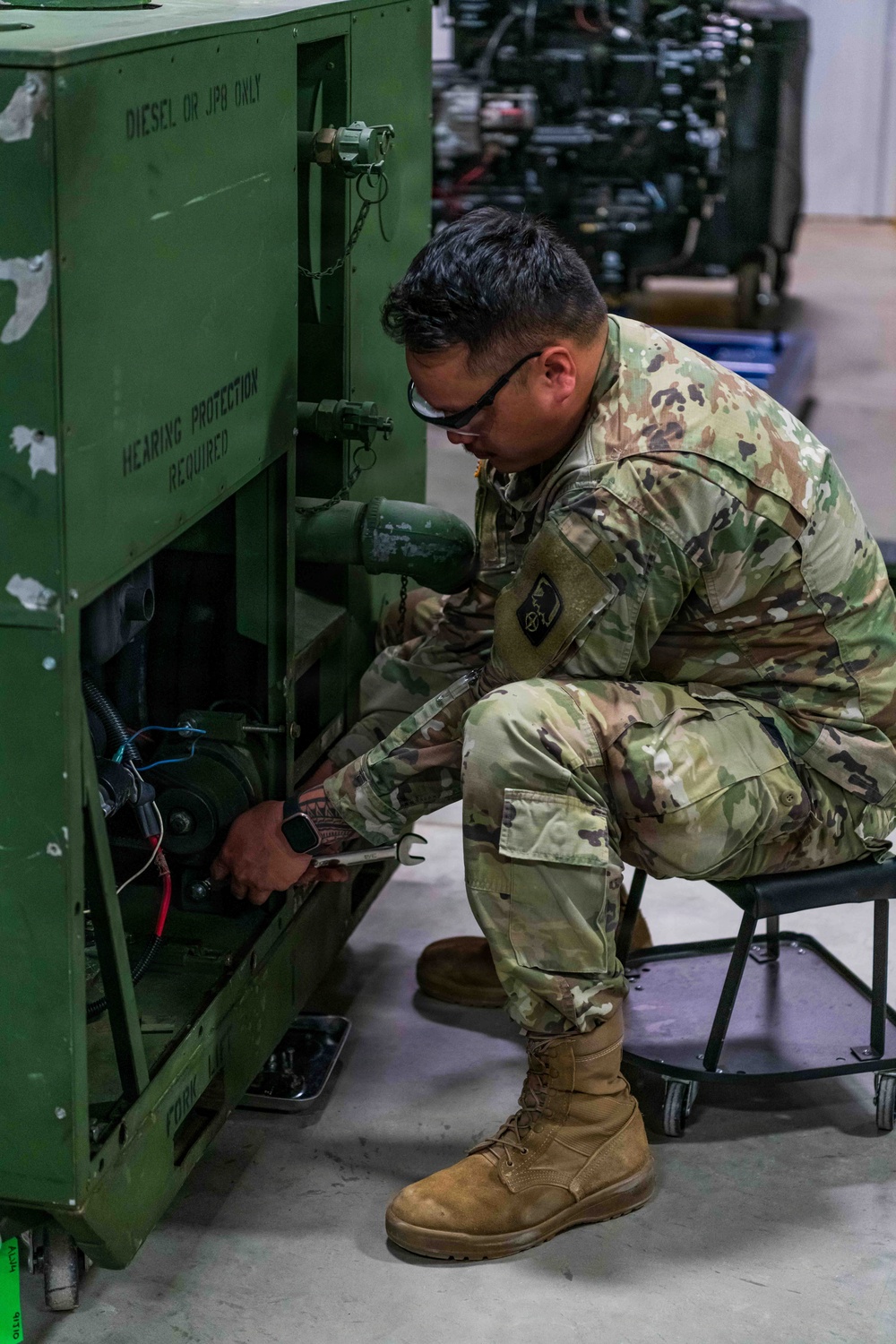 91J10 Quartermaster and Chemical Equipment Repairer Course at Fort McCoy