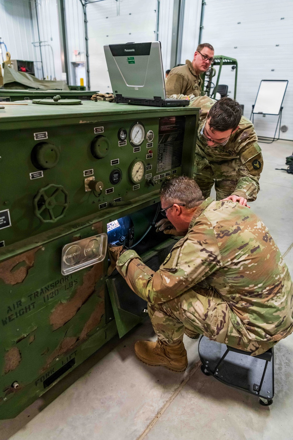 91J10 Quartermaster and Chemical Equipment Repairer Course at Fort McCoy