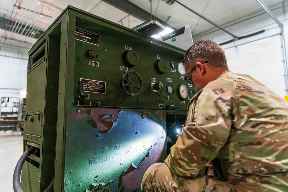 91J10 Quartermaster and Chemical Equipment Repairer Course at Fort McCoy
