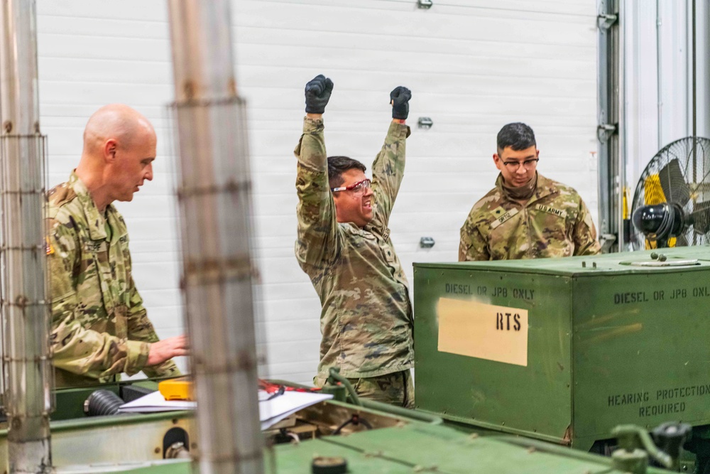 91J10 Quartermaster and Chemical Equipment Repairer Course at Fort McCoy