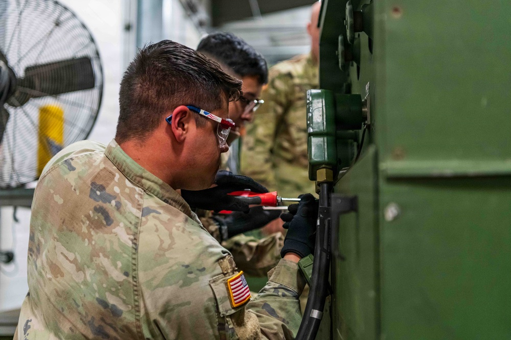 91J10 Quartermaster and Chemical Equipment Repairer Course at Fort McCoy
