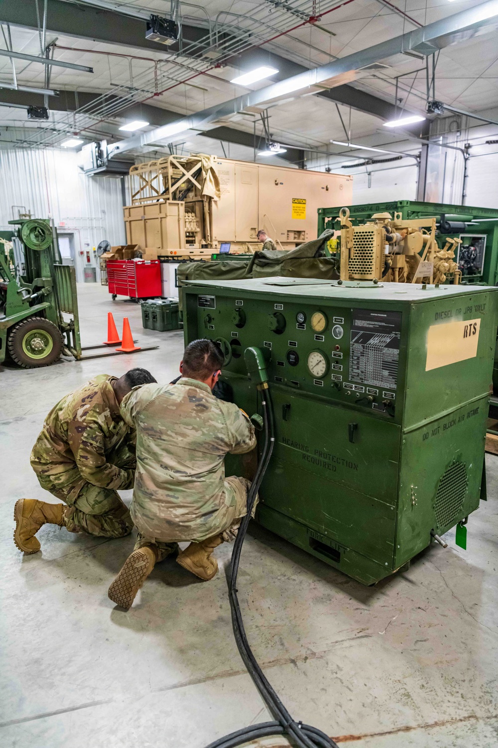 91J10 Quartermaster and Chemical Equipment Repairer Course at Fort McCoy