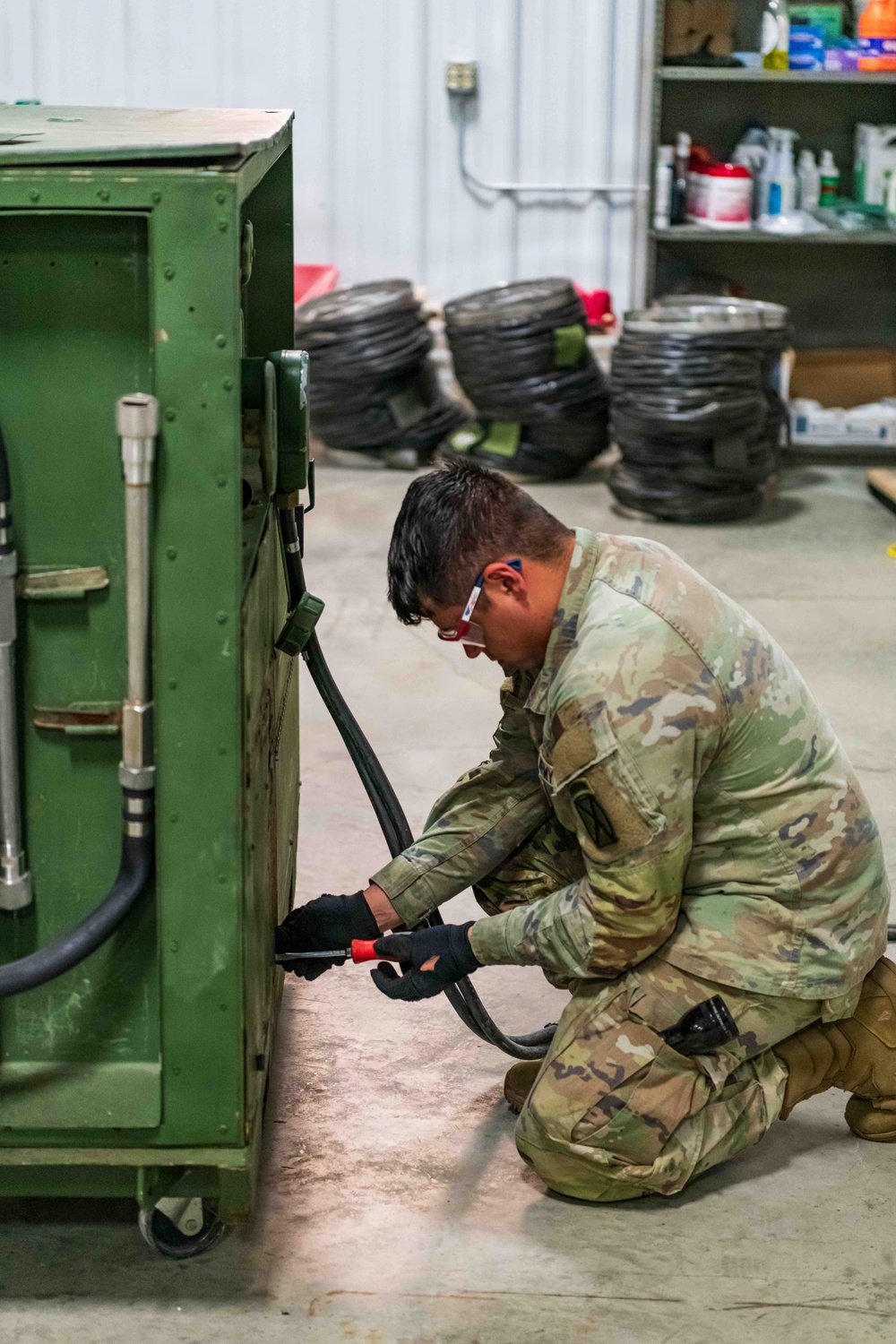 91J10 Quartermaster and Chemical Equipment Repairer Course at Fort McCoy