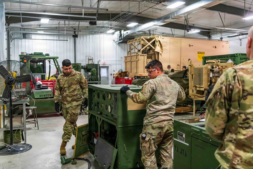 91J10 Quartermaster and Chemical Equipment Repairer Course at Fort McCoy