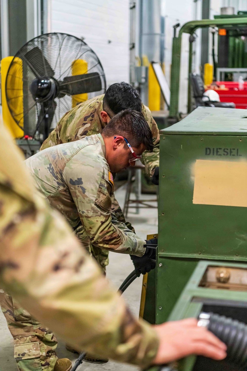 91J10 Quartermaster and Chemical Equipment Repairer Course at Fort McCoy