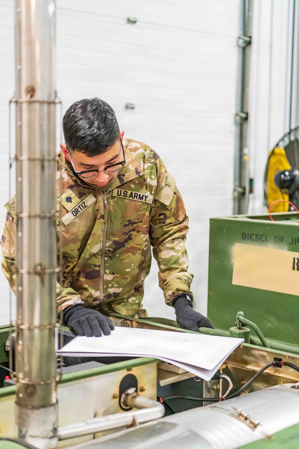 91J10 Quartermaster and Chemical Equipment Repairer Course at Fort McCoy
