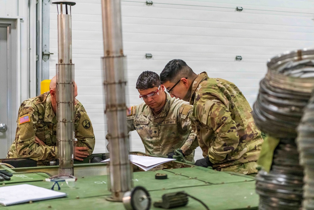 91J10 Quartermaster and Chemical Equipment Repairer Course at Fort McCoy