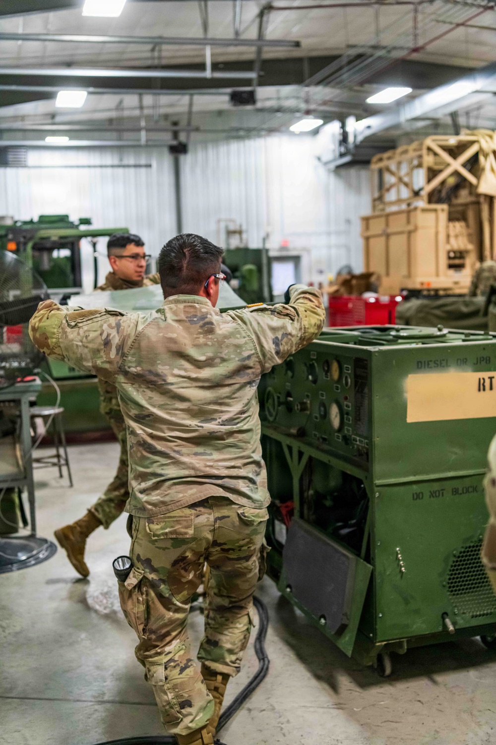 91J10 Quartermaster and Chemical Equipment Repairer Course at Fort McCoy