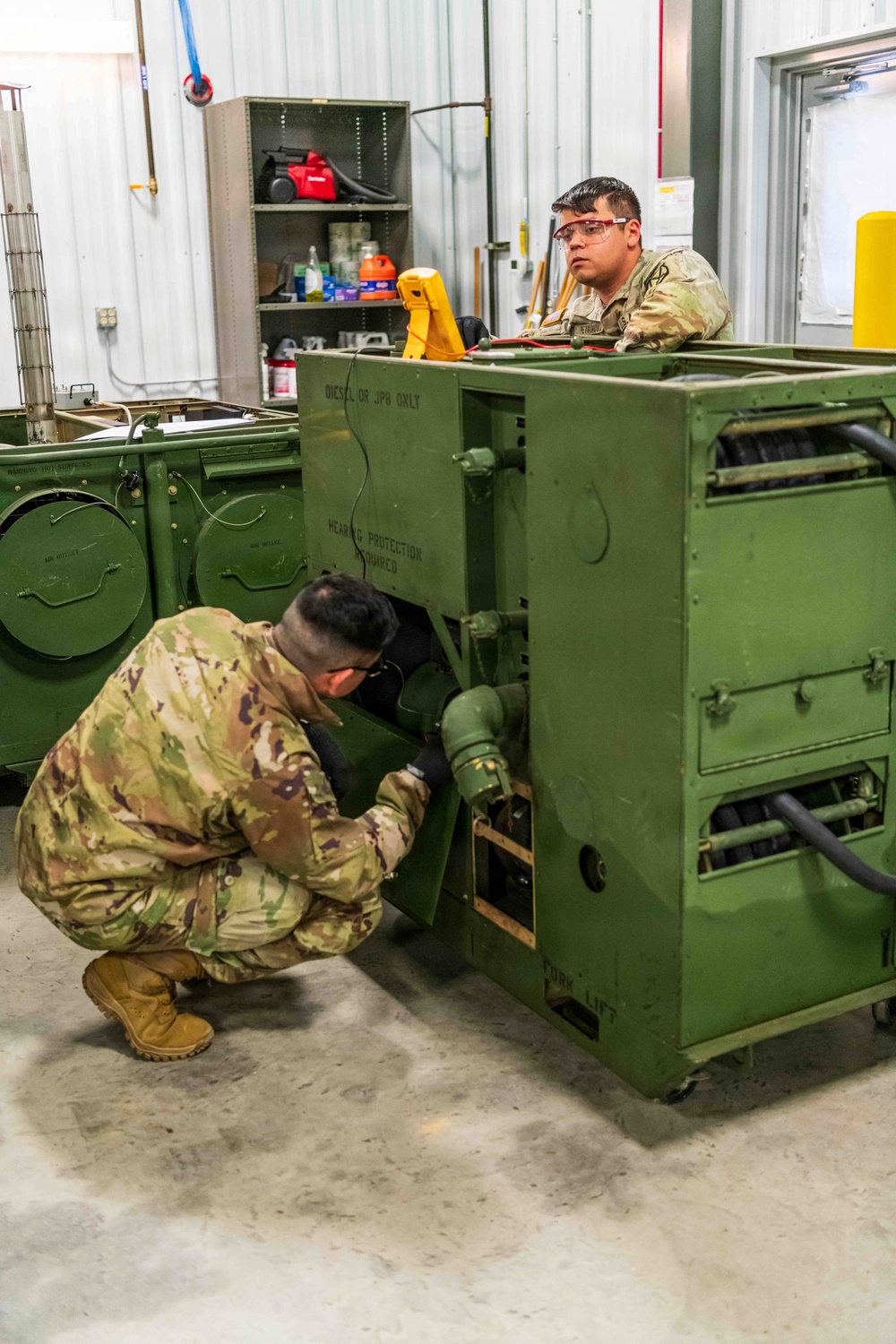 91J10 Quartermaster and Chemical Equipment Repairer Course at Fort McCoy