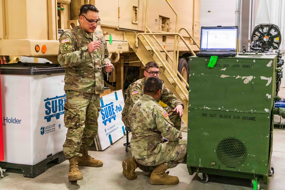 91J10 Quartermaster and Chemical Equipment Repairer Course at Fort McCoy
