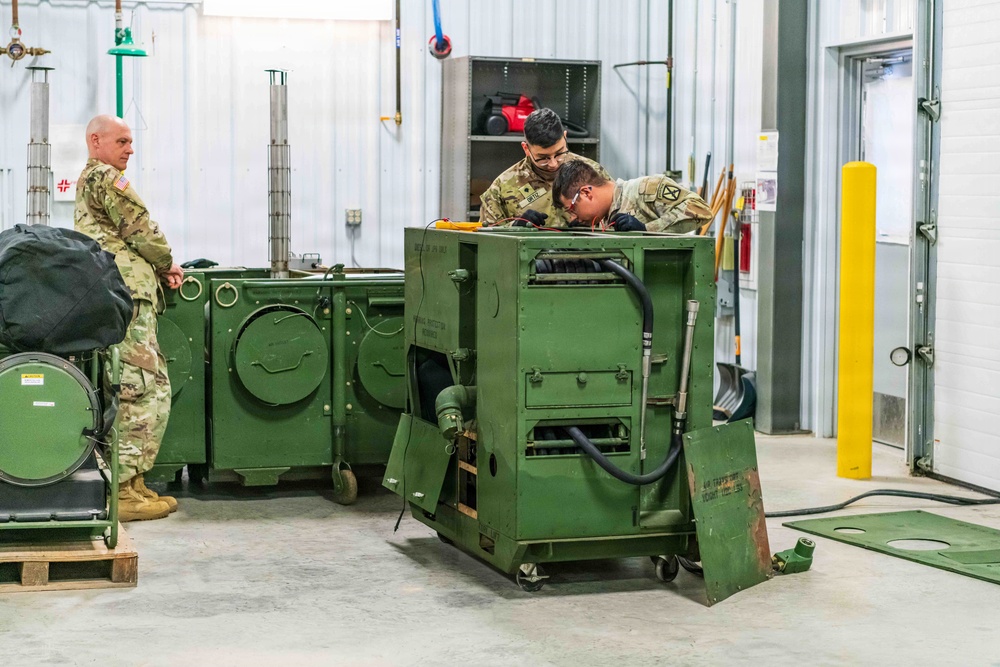 91J10 Quartermaster and Chemical Equipment Repairer Course at Fort McCoy