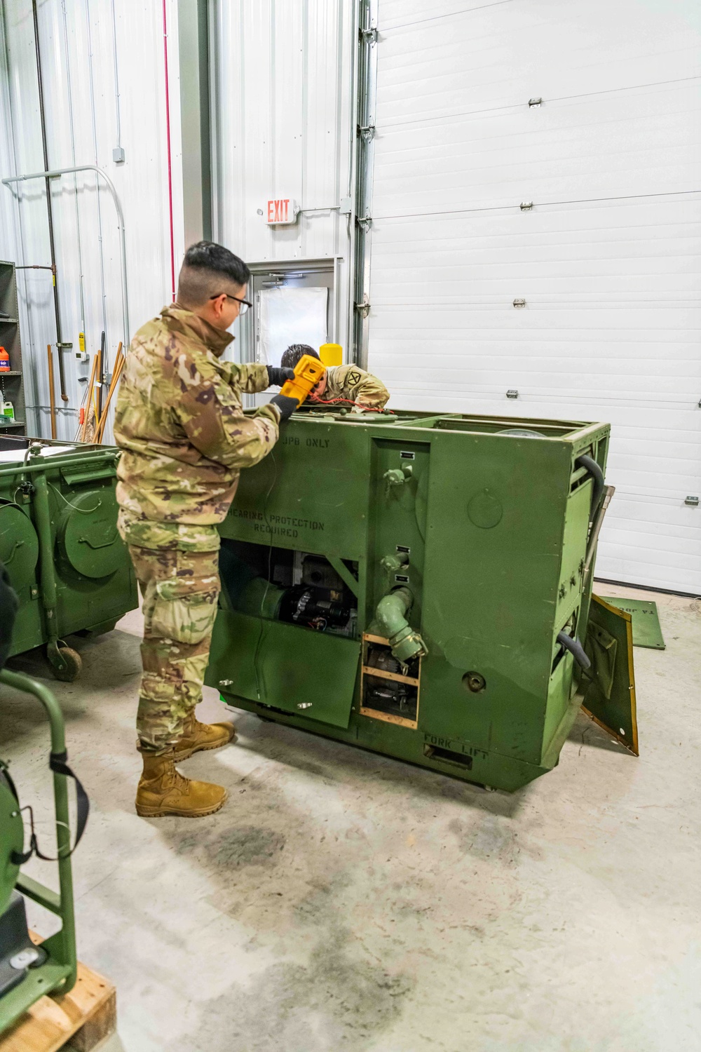 91J10 Quartermaster and Chemical Equipment Repairer Course at Fort McCoy