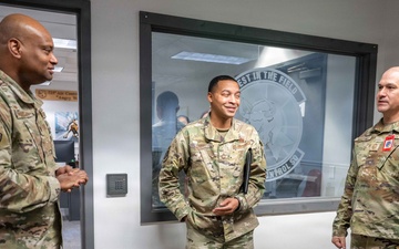 AAFES Senior Enlisted Leader reminisces during visit at Hill AFB