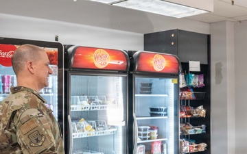 AAFES Senior Enlisted Leader reminisces during visit at Hill AFB