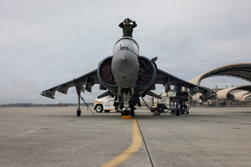 VMA-223 conducts flight operations