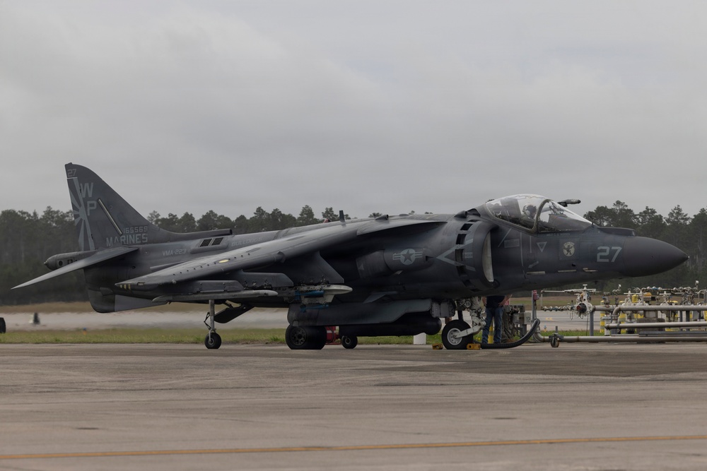 VMA-223 conducts flight operations
