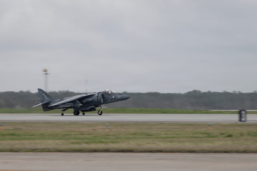 VMA-223 conducts flight operations