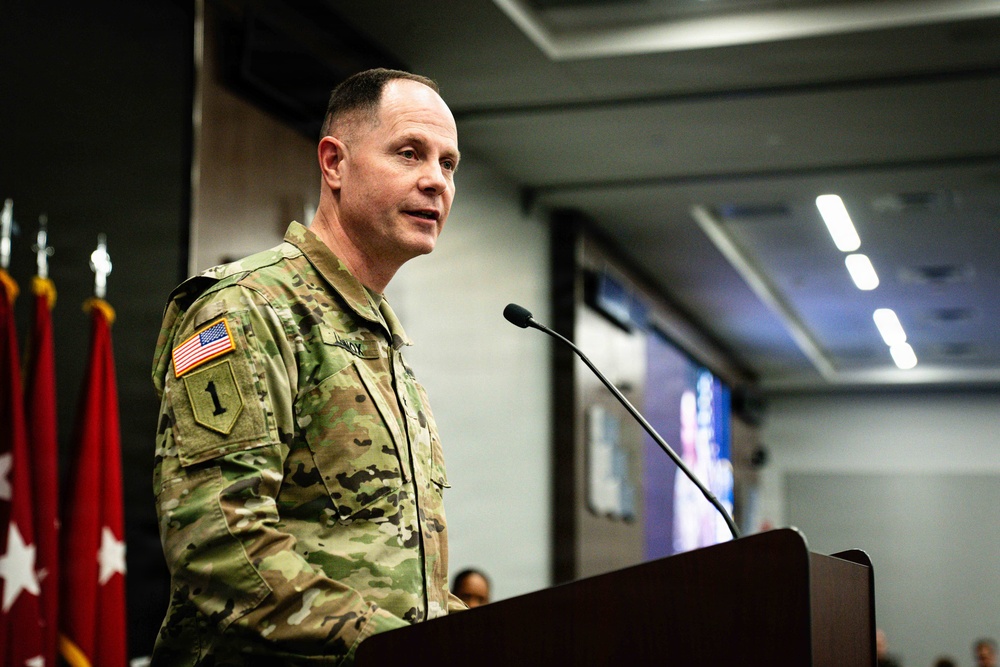 Cyber National Mission Force conducts change of command