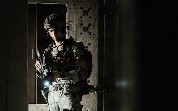 EOD Technicians Render a Weapons Cache Safe