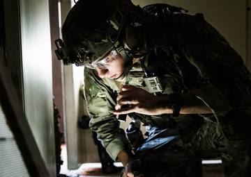 EOD Technicians Render a Weapons Cache Safe