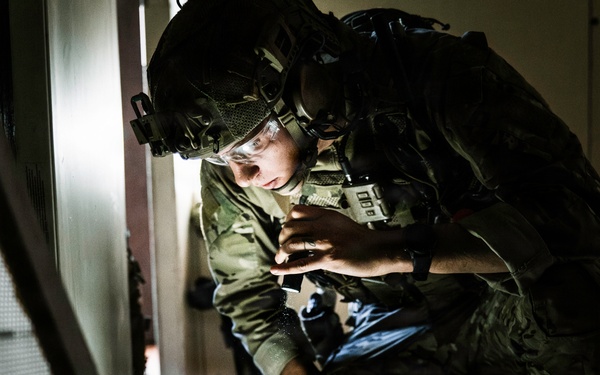 EOD Technicians Render a Weapons Cache Safe