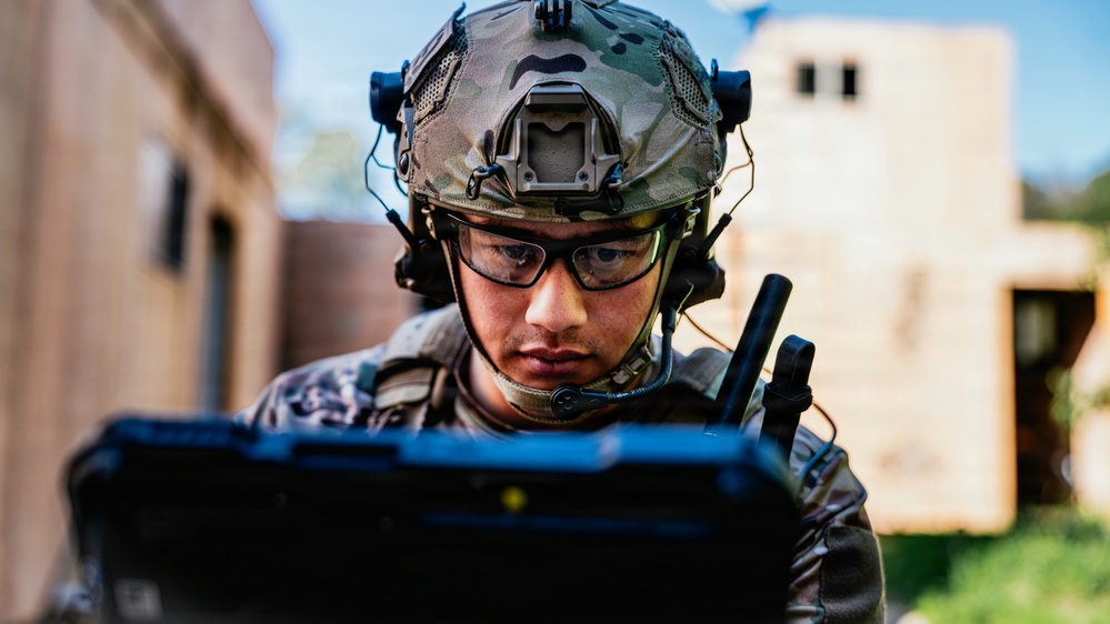 EOD Technicians Render a Weapons Cache Safe