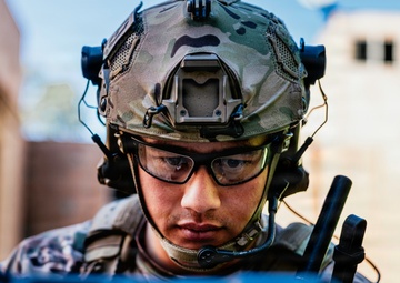 EOD Technicians Render a Weapons Cache Safe