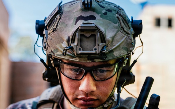 EOD Technicians Render a Weapons Cache Safe