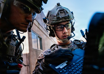 EOD Technicians Render a Weapons Cache Safe