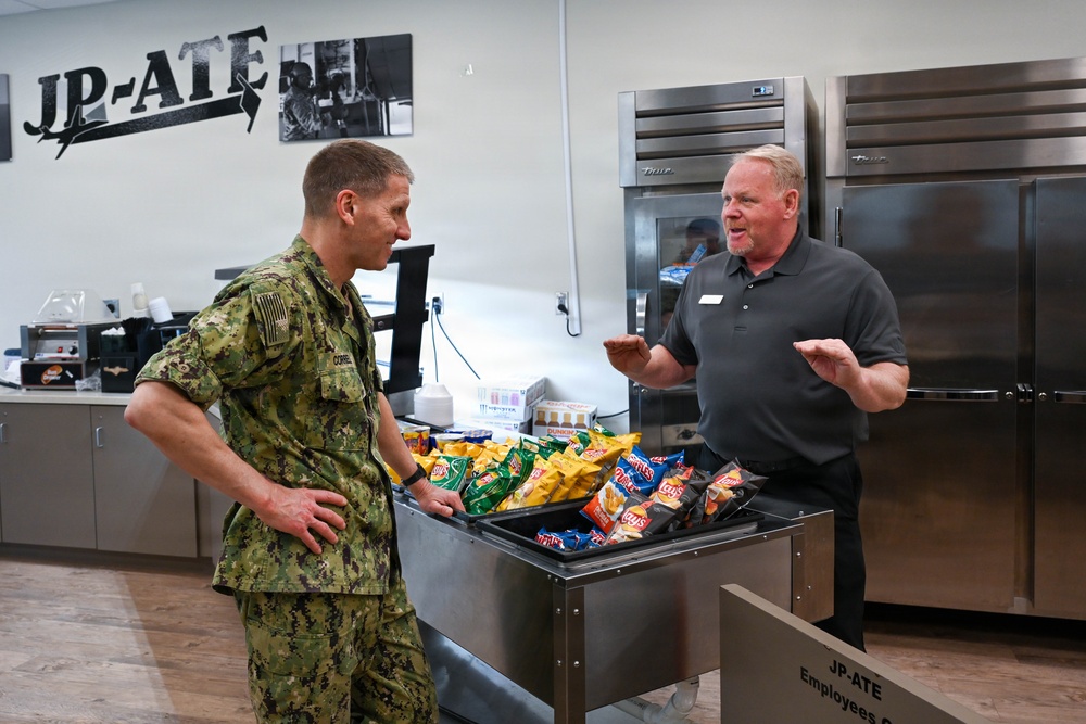 USSTRATCOM commander visits Ellsworth AFB