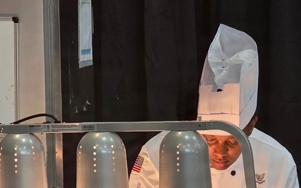 USS Carl Vinson (CVN 70) Sailor competes at Joint Culinary Training Exercise