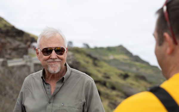 Sailors Hike With University of Hawai'i Mānoa Department of Atmospheric Sciences During Hawai'i Navy Week 2026