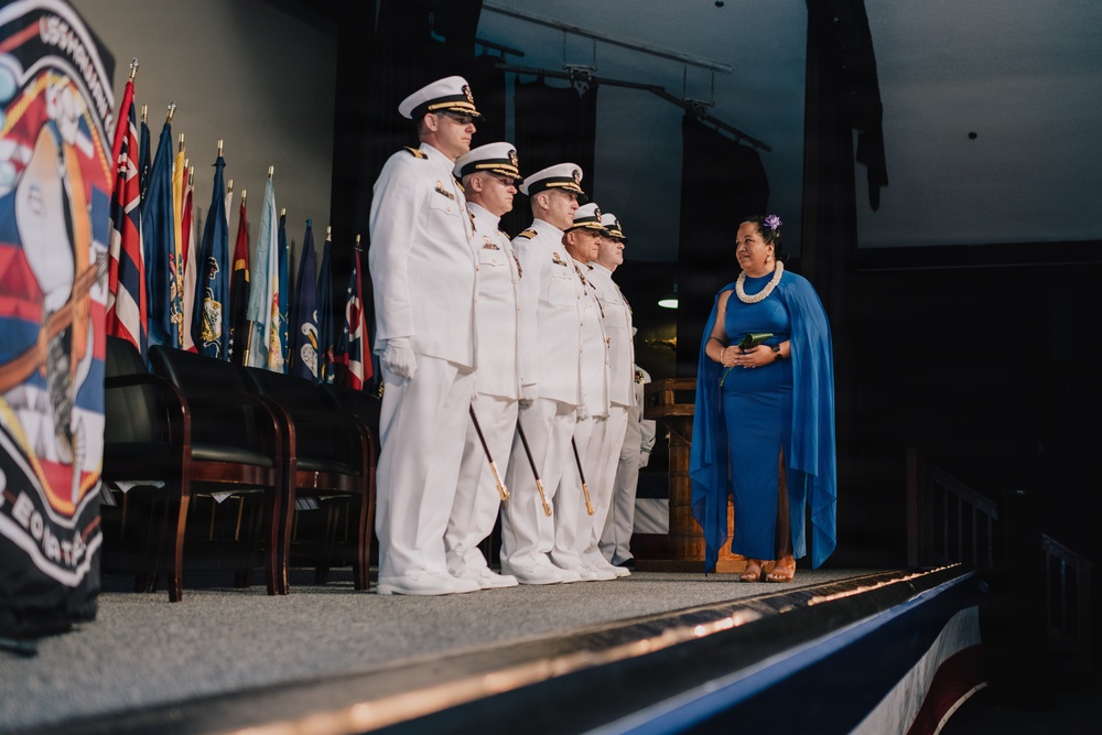 USS Hawaii (SSN 776) Change of Command