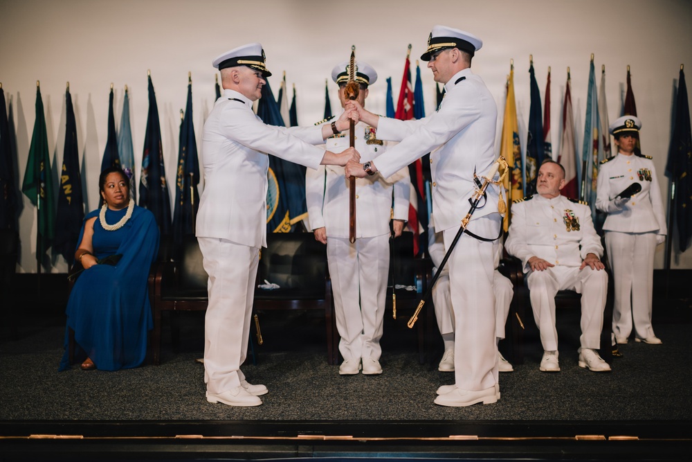 USS Hawaii (SSN 776) Change of Command