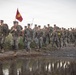 9th Comm Bn Marines conduct conditioning hike
