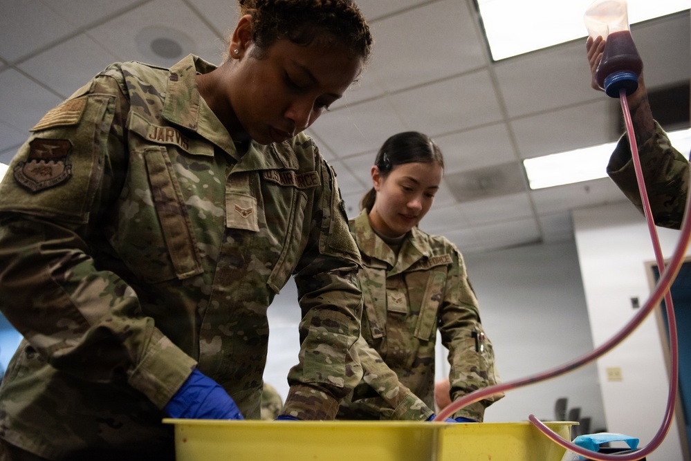 163d Medical Group practices TCCC
