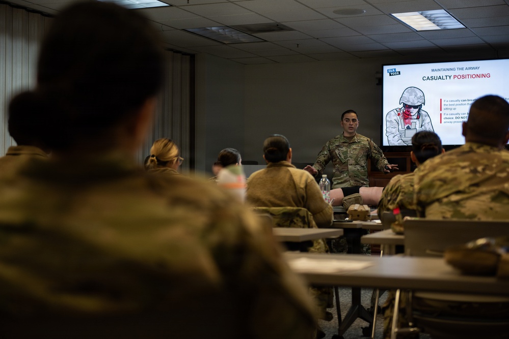 163d Medical Group practices TCCC