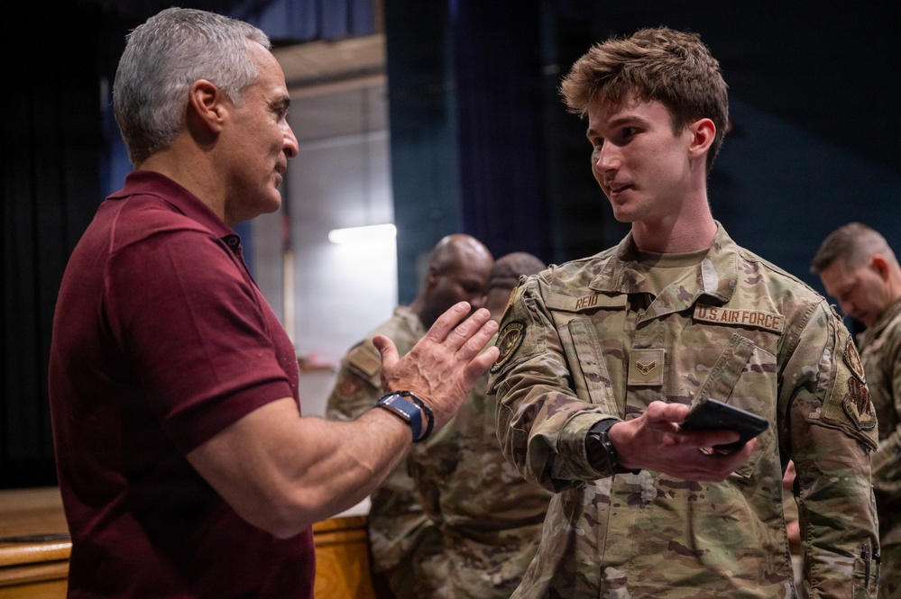 Warfighter Speaker Series: Retired Pararescue Airman shares keys to success