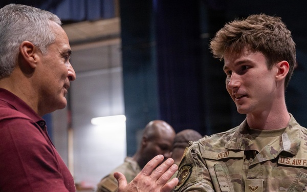 Warfighter Speaker Series: Retired Pararescue Airman shares keys to success