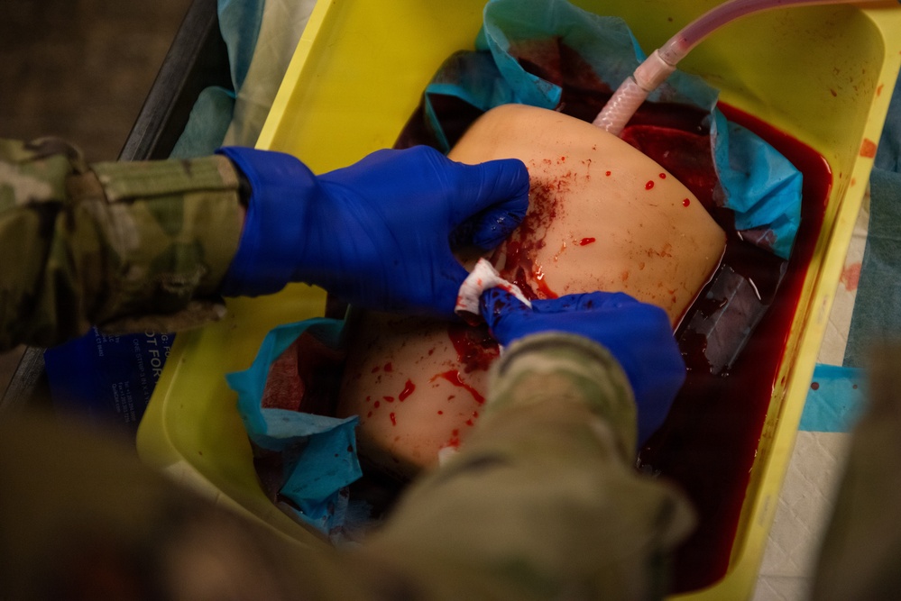 163d Medical Group practices TCCC