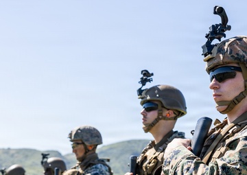 CLR-17 Marines participate in rifle qualification tables 3-6 range