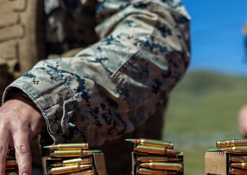 CLR-17 Marines participate in rifle qualification tables 3-6 range