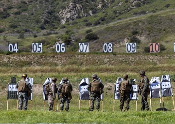 CLR-17 Marines participate in rifle qualification tables 3-6 range