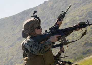 CLR-17 Marines participate in rifle qualification tables 3-6 range