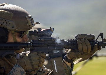 CLR-17 Marines participate in rifle qualification tables 3-6 range